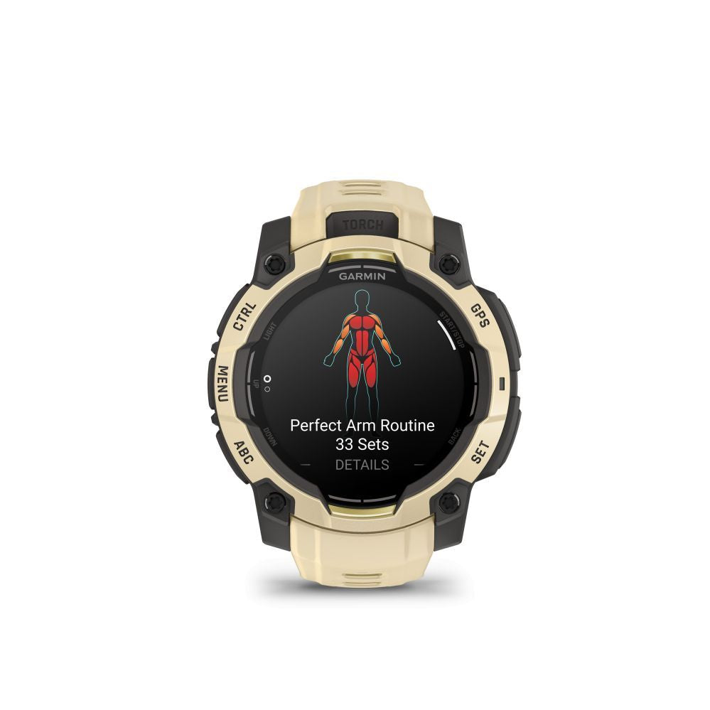 Умные часы Garmin  Instinct 3 – 45 mm, AMOLED
Citrine with Citrine Band
