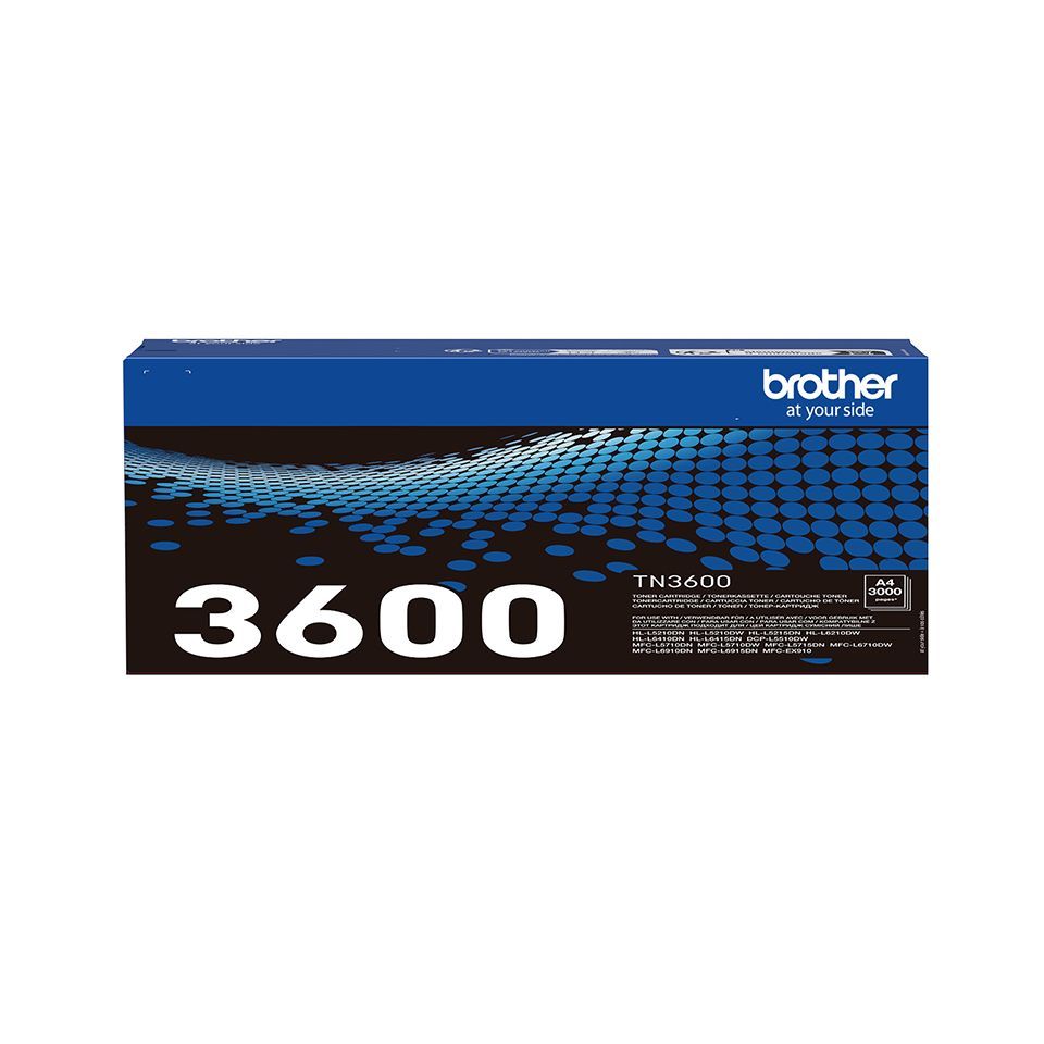 Аксессуары и расходные материалы Brother  TN-3600 Genuine Toner Cartridge, Black