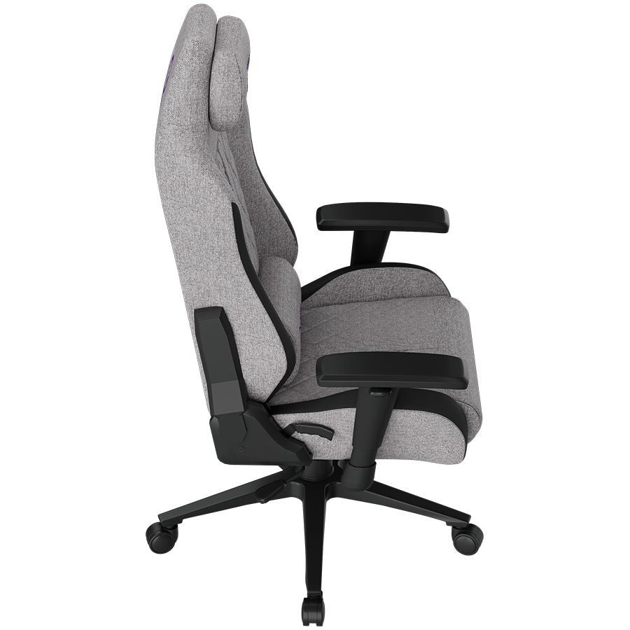 Computer chairs / desks LORGAR  LORGAR CHA41, Ergonomic Gaming Chair Advanced, premium anti-stain fabric, Grey