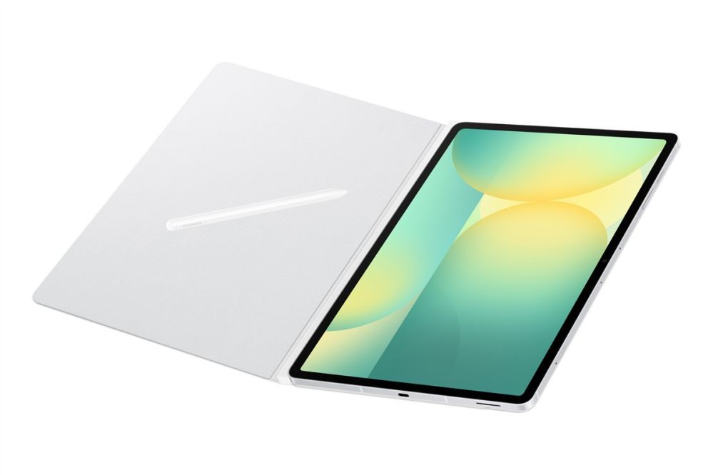 Kaaned Samsung  BX620PW Smart Book Cover Samsung Galaxy Tab S10 FE+, White