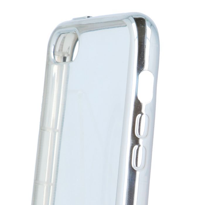 Back panel cover GreenGo Samsung S8 G950 TPU Hybrid case Silver