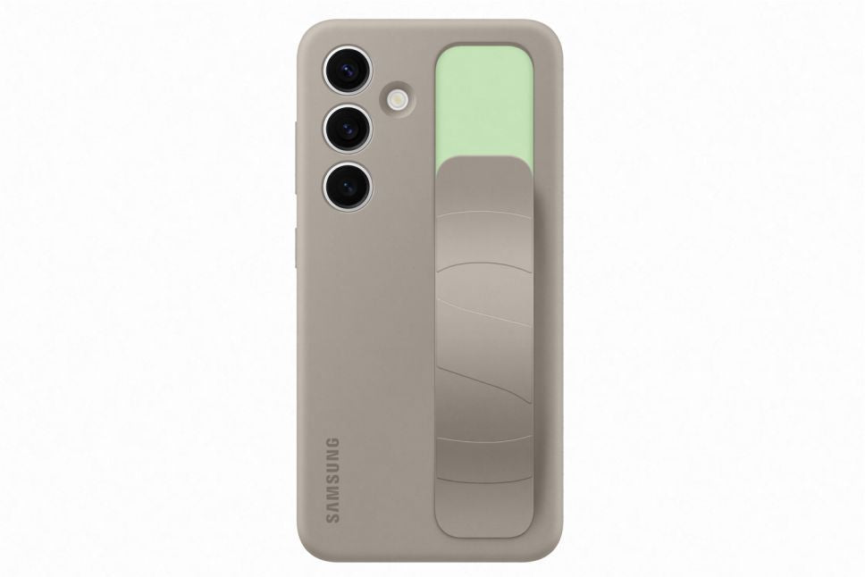 Back panel cover Samsung  GS921CUE Standing Grip Case Samsung Galaxy S24, Taupe