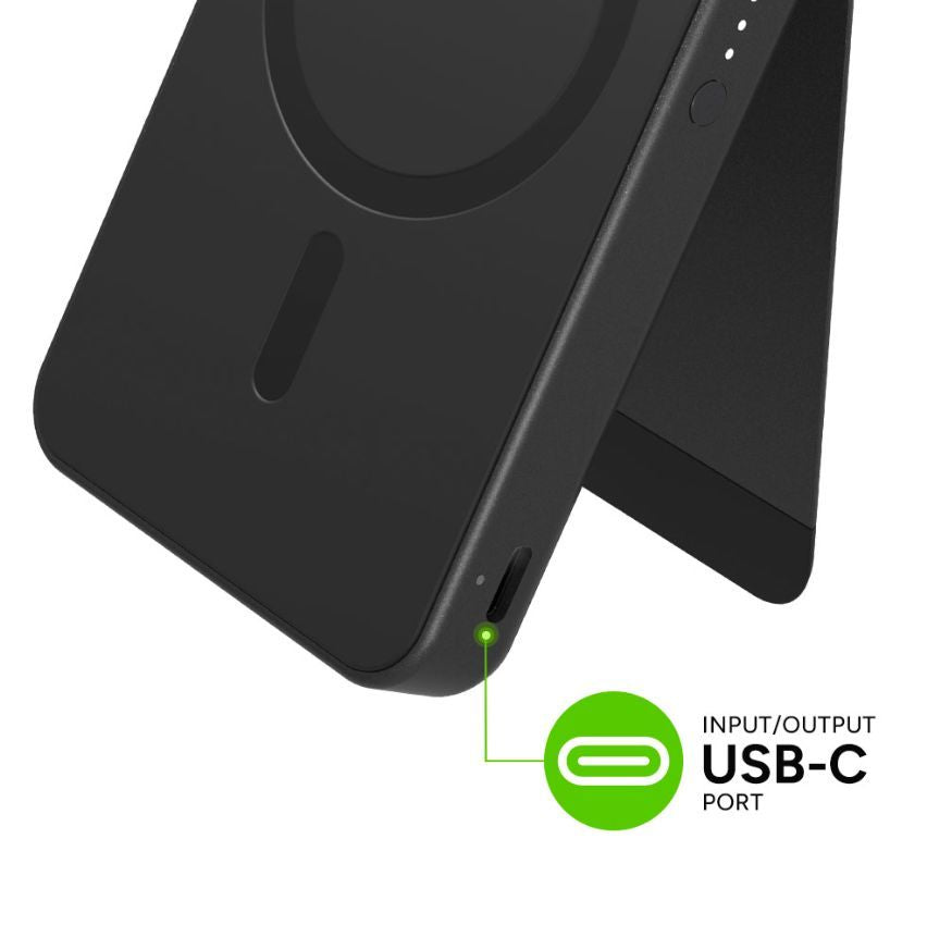 Внешний аккумулятор mophie  mophie Essentials Magnetic wireless portable battery 10000mAh Black