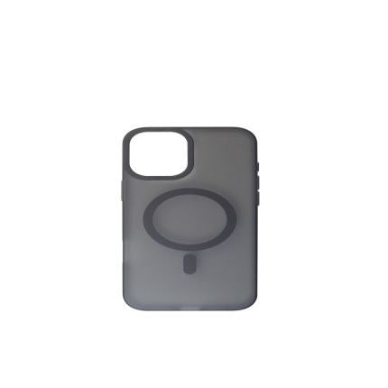 Back panel cover Just Must  JM MAGSAFE SILK FROST I for iPhone 16 Black