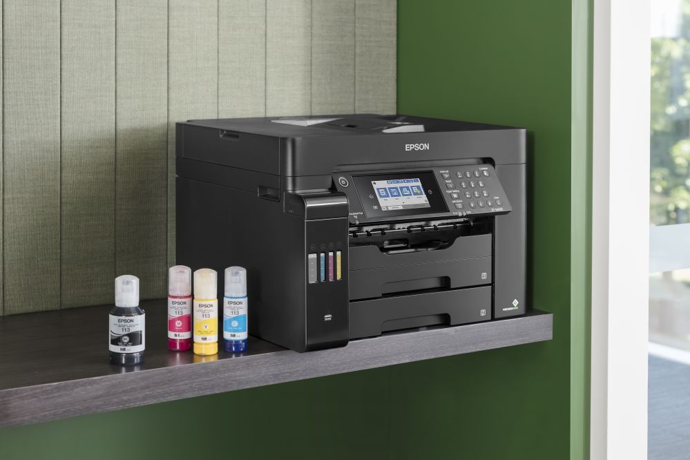 Printerid EPSON  EcoTank L15160 Colour, Inkjet, Multicunctional Printer, A3+, Wi-Fi, Black