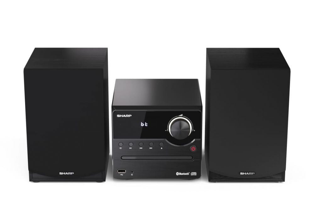 Interaktiivne lahendus Sharp  XL-B512(BK) Hi-Fi Micro System, CD/FM/USB/Bluetooth v5.0, 45W, Black