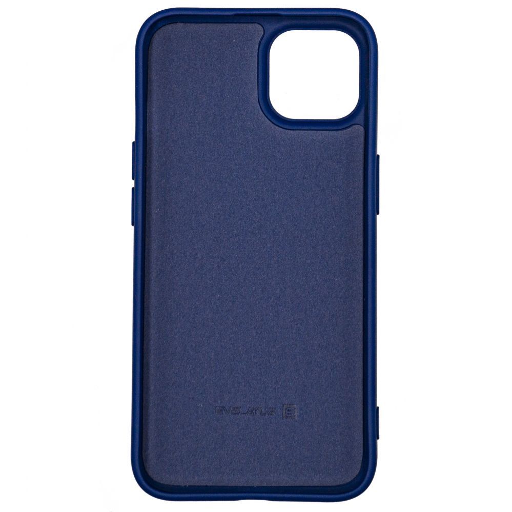 Back panel cover Evelatus Apple iPhone 13 Nano Silicone Case Soft Touch TPU Blue