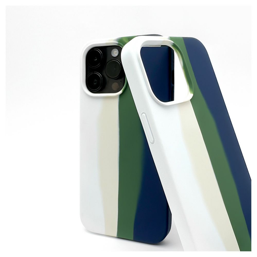 Чехол на заднюю панель Evelatus Apple iPhone 14 Pro Max Silicone case Multi-Colored Green