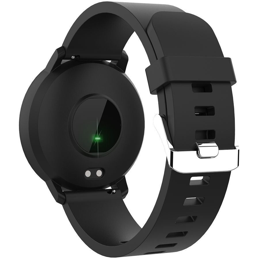 Умные часы Canyon  CANYON Lollypop SW-63, Smart watch, 1.3inches IPS full touch screen, Round watch, IP68 waterproof, multi-sport mode, BT5.0, compatibility with iOS and android, black, Host: 25.2*42.5*10.7mm, Strap: 20*250mm, 45g