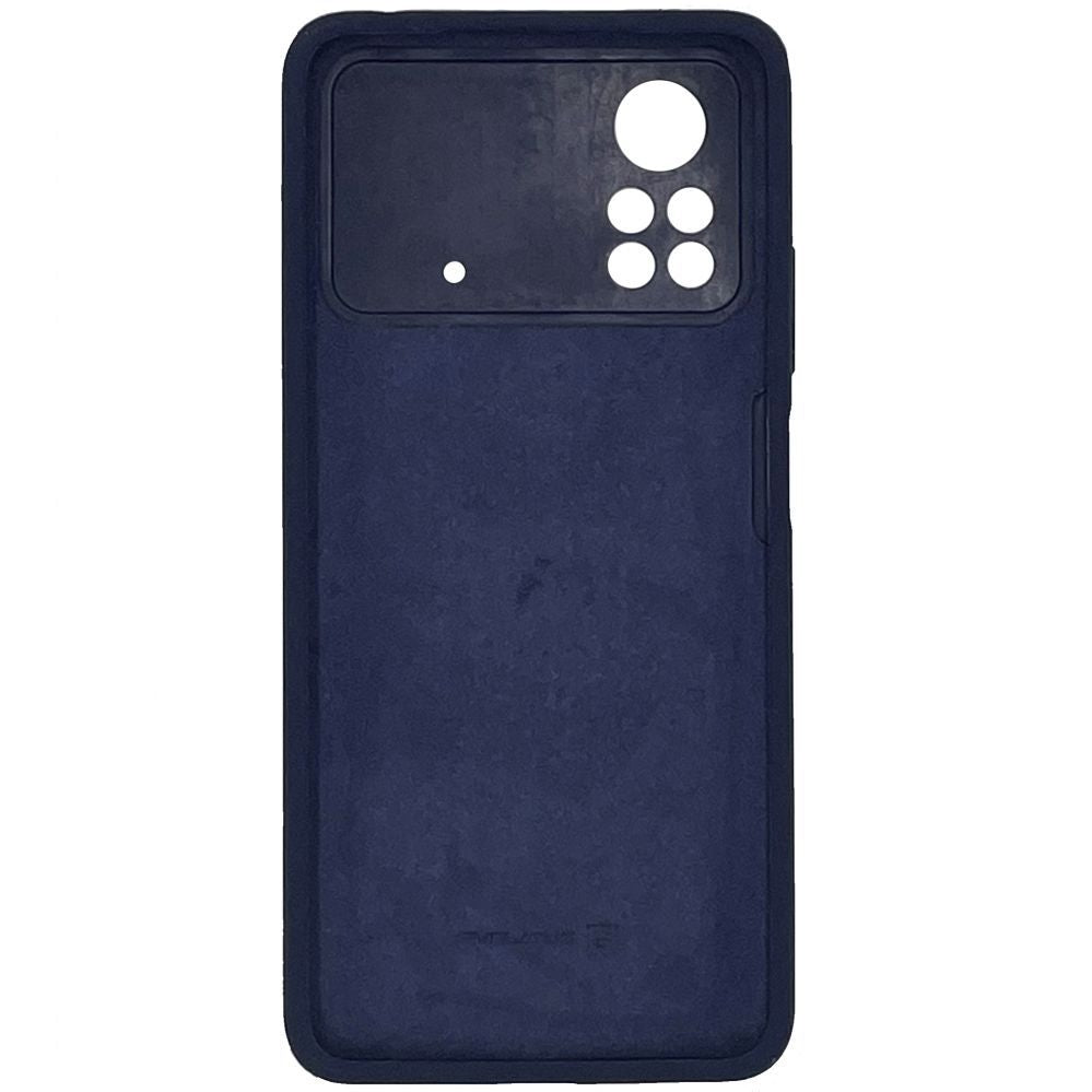 Чехол на заднюю панель Evelatus Xiaomi Poco X4 Pro 5G Premium Soft Touch Silicone Case Blue