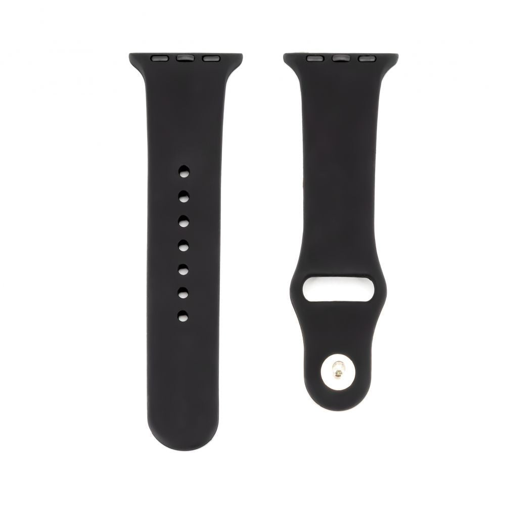 Rihm Connect  Watch 38/40/41mm Silicone Loop Watch Strap (132mm M/L) Black