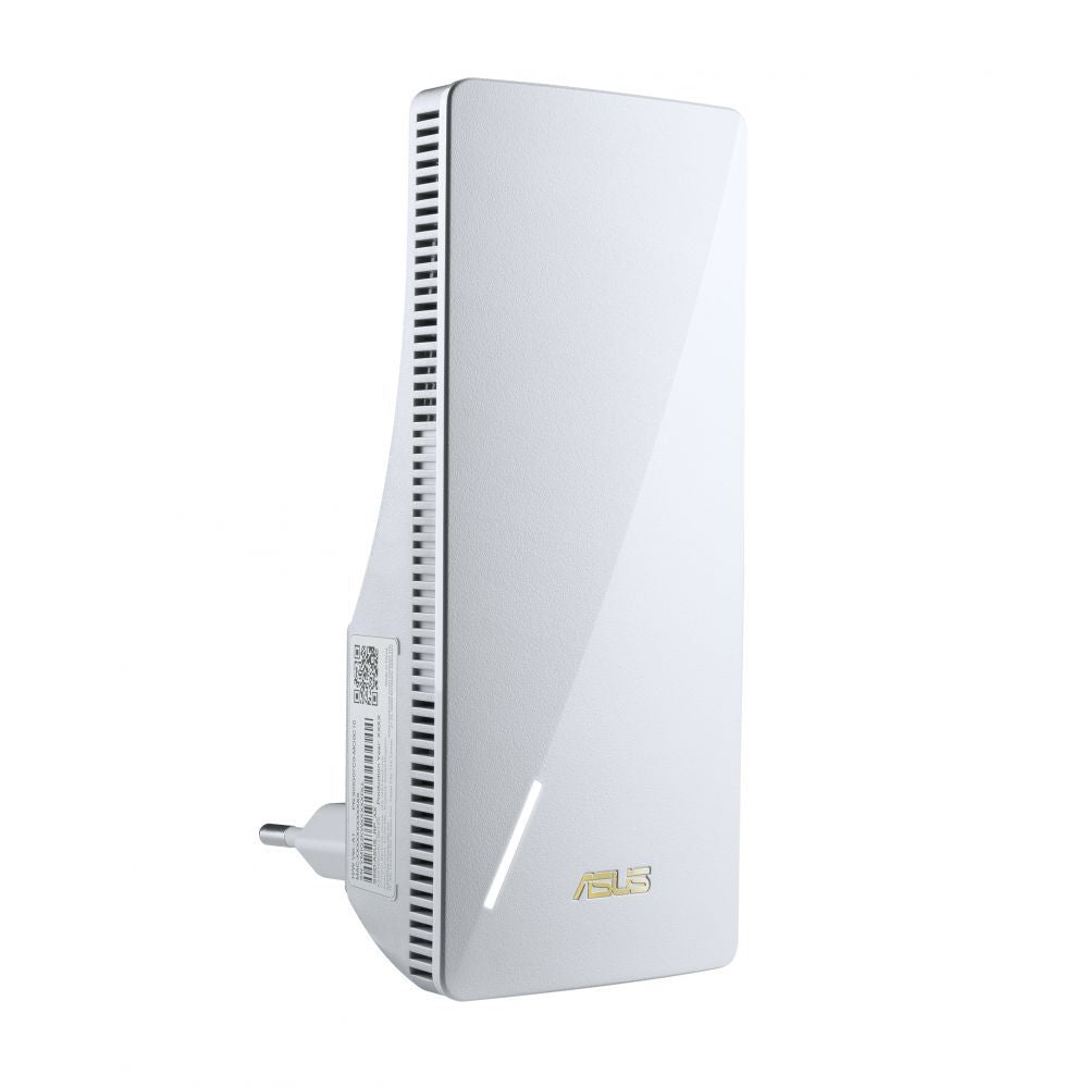 Routers Asus  AX3000 Dual-band WiFi 6 Range Extender (EU) | RP-AX58 | 802.11ax | 574+2402 Mbit/s | 10/100/1000 Mbit/s | Ethernet LAN (RJ-45) ports 1 | Mesh Support Yes | MU-MiMO No | No mobile broadband | Antenna type Internal
