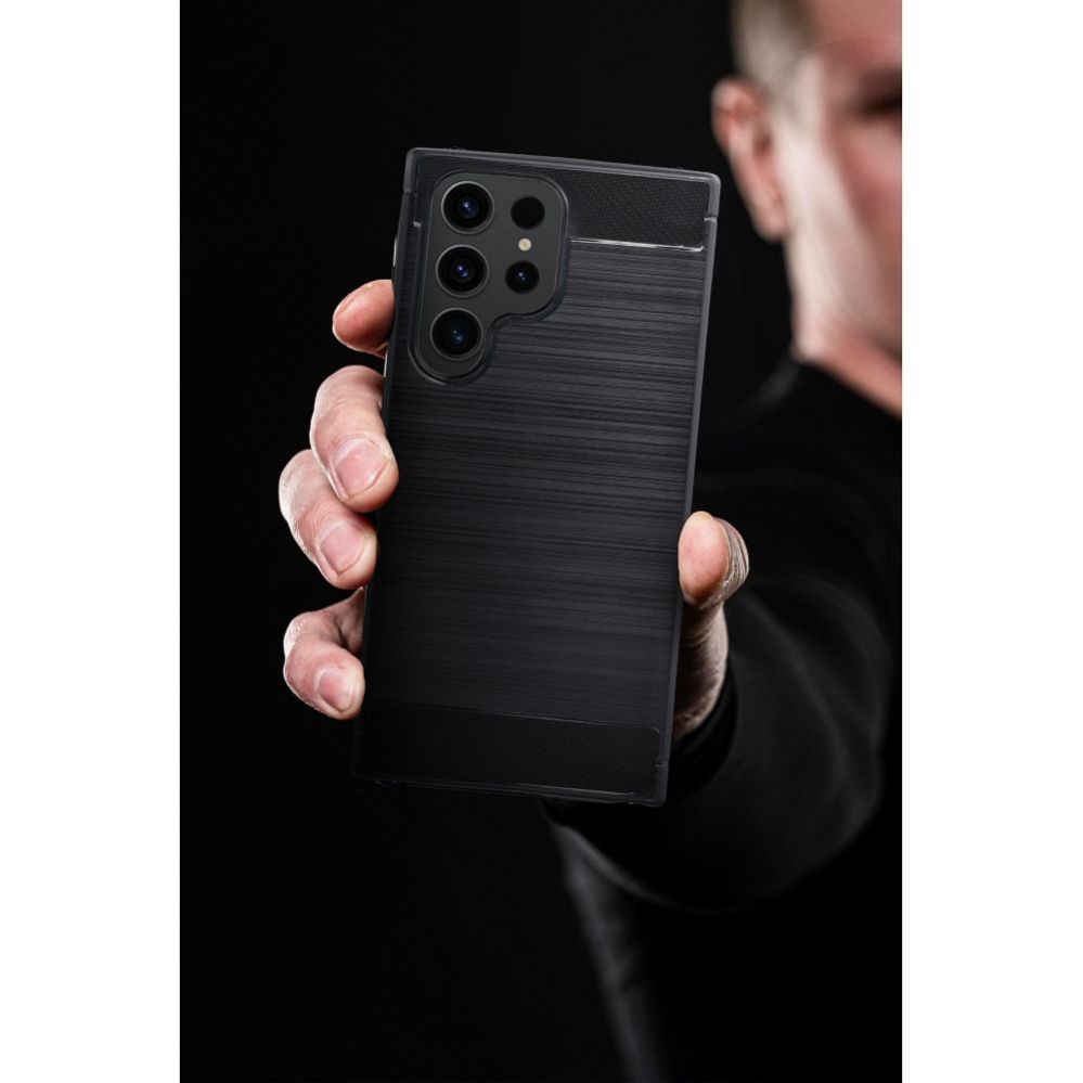 Back panel cover OEM  Case for Samsung S25 ULTRA Carbon black