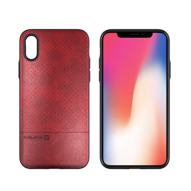 Чехол на заднюю панель Evelatus Samsung Galaxy S9 Plus TPU case 1 with metal plate (possible to use with magnet car holder) Red