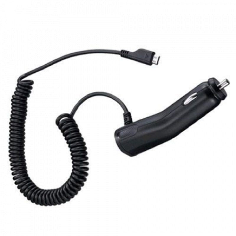 Авто зарядка Samsung  Car charger ACADU10CB microUSB 0.7 A. Black