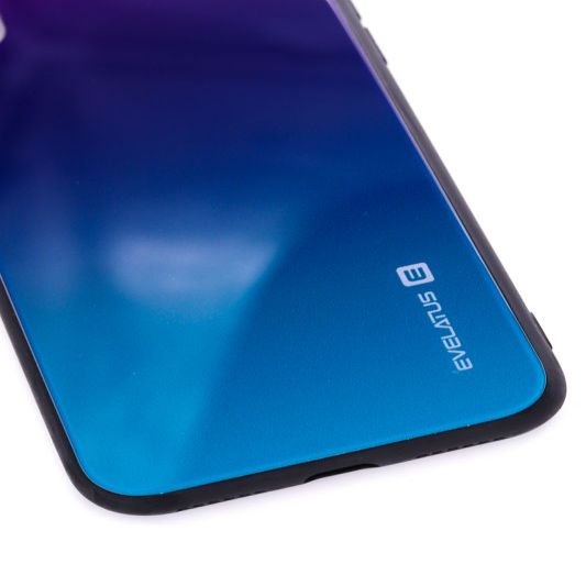 Чехол на заднюю панель Evelatus Apple iPhone X/Xs Gradient Glass Case 3 Under Water