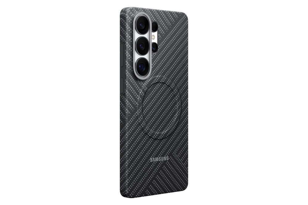 Чехол на заднюю панель Samsung  KS948SS Carbon Magnet Case Samsung Galaxy S26 Ultra, Gray