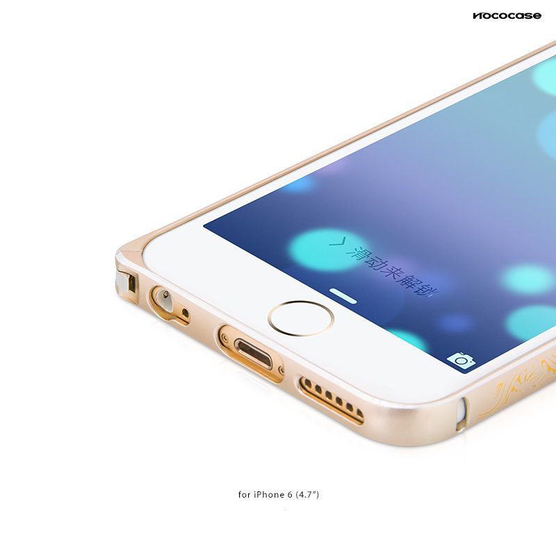 Tagakaaned Hoco Apple iPhone 6  Good fortune bumper HI-T027 gold