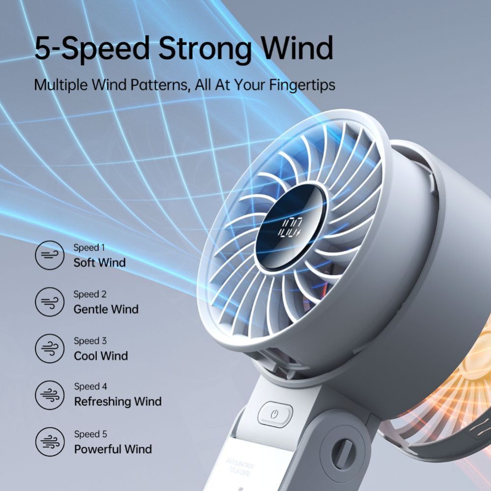 Другие товары Jisulife  JisuLife Handheld Fan 7 Grey.