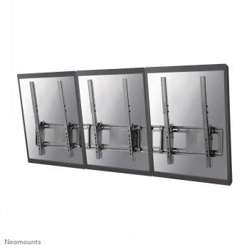 TV bracket NEOMOUNTS BY NEWSTAR  NEWSTAR FLAT SCREEN WALL MOUNT FOR MENU BOARD - 3 SCREENS - PORTRAIT 45-50" BLACK