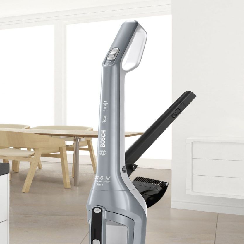 Tolmuimeja Bosch  Vacuum Cleaner | BCH3P210 Series 4 | Cordless operating | Handstick | 21.6 V | Operating time (max) 50 min | Silver | Warranty 24 month(s)