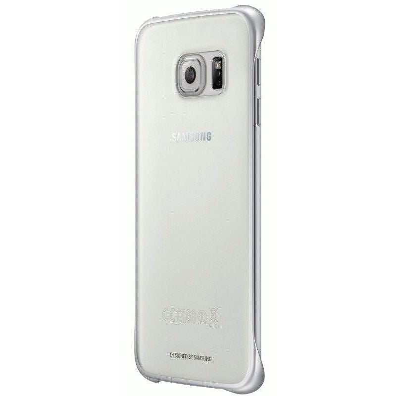 Tagakaaned Samsung  Galaxy S6 Edge Clear Cover EF-QG925BSE Silver