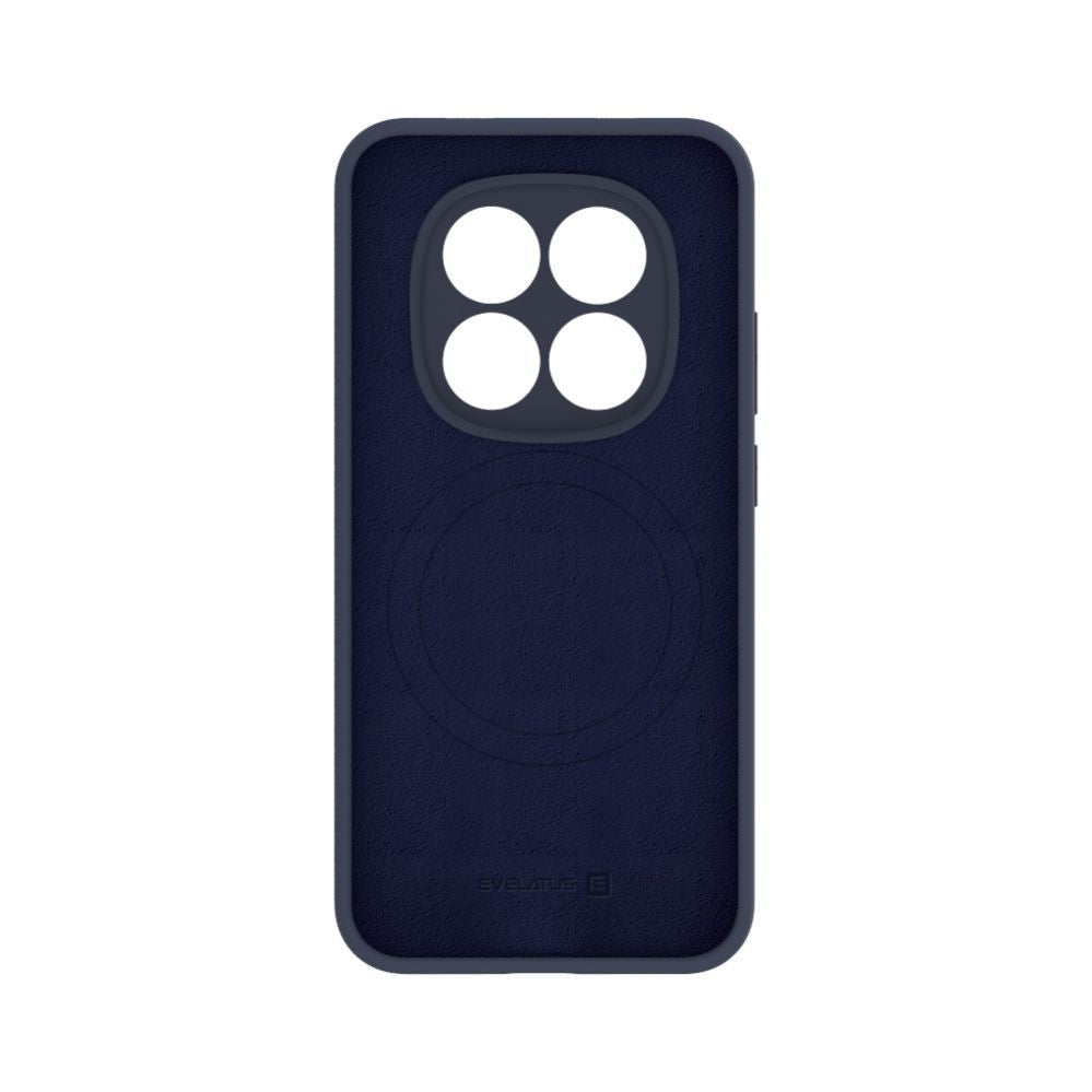 Чехол на заднюю панель Evelatus Xiaomi Redmi Note 15 Pro 5G Premium Magnetic Soft Touch Silicone Case Dark Blue