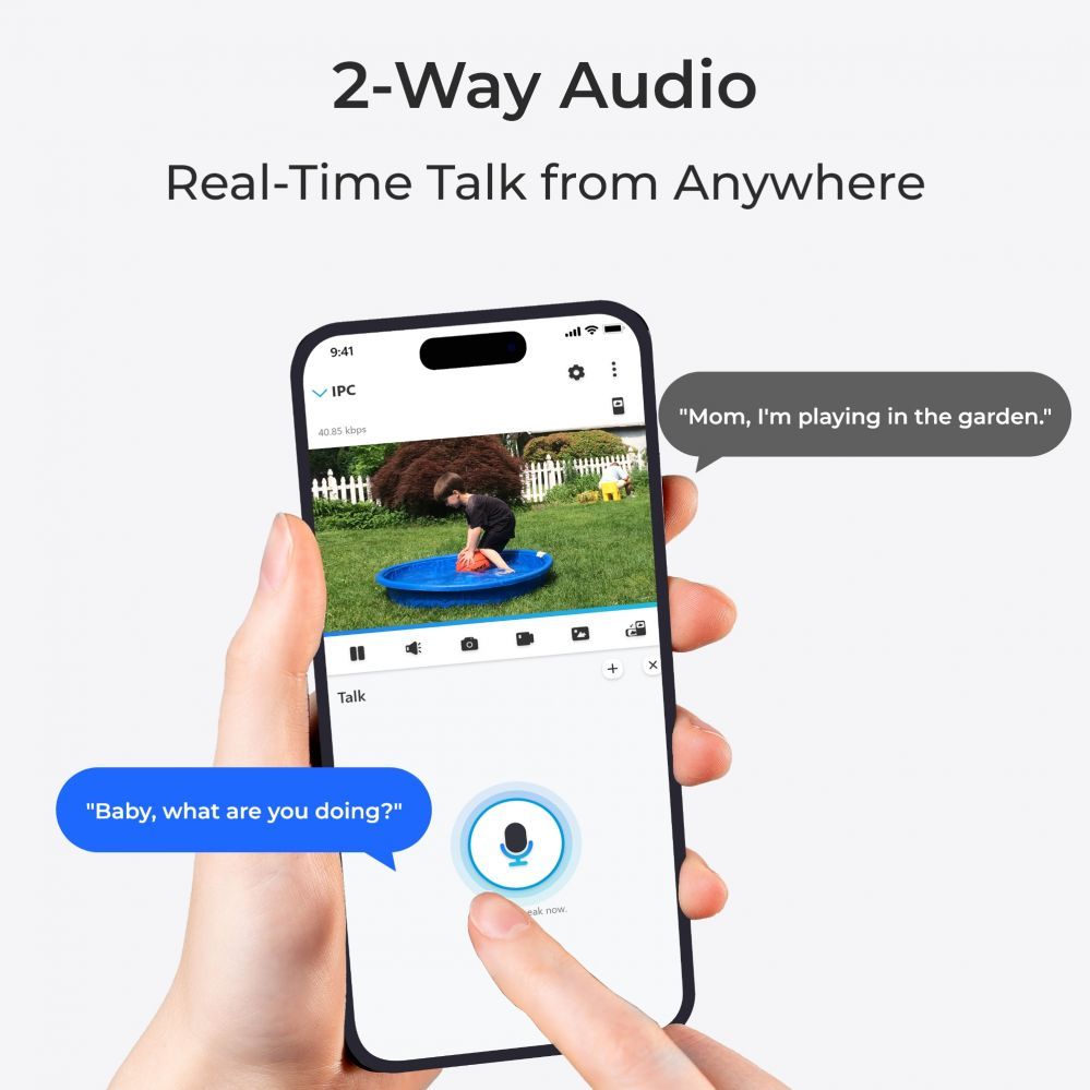 Veebikaamera Reolink  Smart Wire-Free Camera with Motion Spotlight Argus Series B330  Bullet 5 MP Fixed IP65 H.265 Micro SD, Max. 128GB