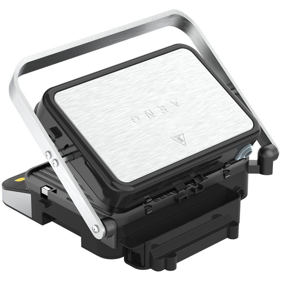 Muud väikesed kodumasinad AENO  AENO ''Electric Grill EG5: 2000W, 2 heating modes - Lower Grill, Both Grills, 6 preset programs, Defrost, Max opening angle -180°, Temperature regulation, Timer, Removable double-sided plates, Plate size 320*220mm''