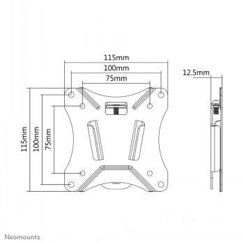 TV bracket NEOMOUNTS BY NEWSTAR  NEOMOUNTS FLAT SCREEN WALL MOUNT (FIXED)