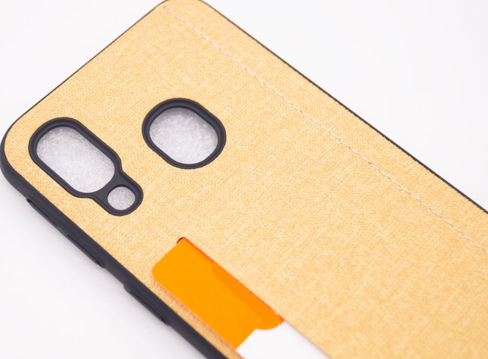 Back panel cover Evelatus Samsung Galaxy A40 6127 Yellow