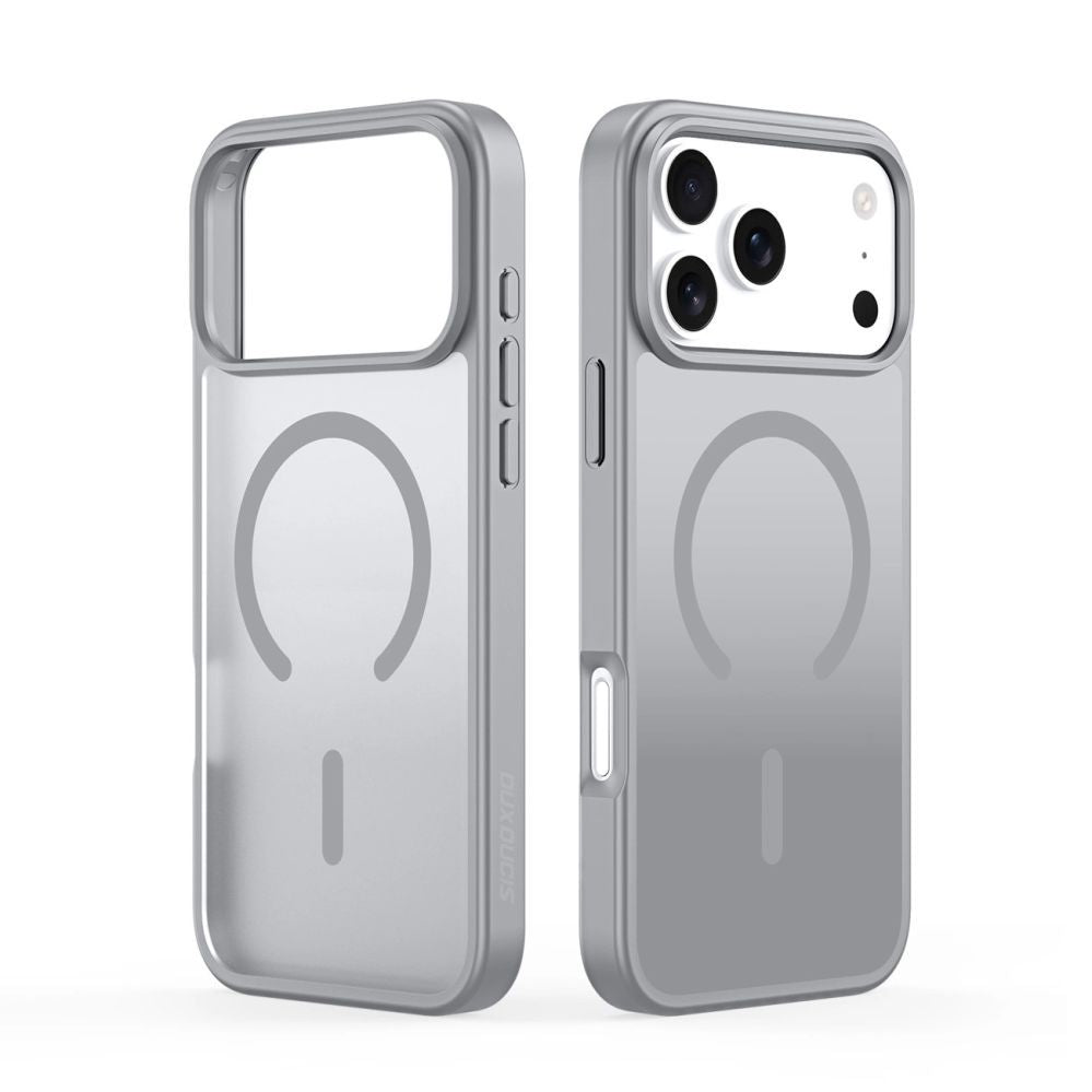 Чехол на заднюю панель Dux Ducis Apple iPhone 17 Pro Max YIND PC+TPU Case with MagSafe Grey