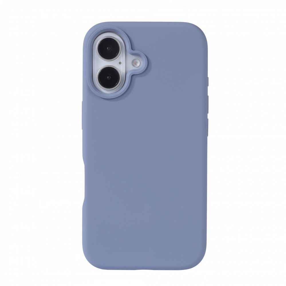 Tagakaaned Evelatus Apple iPhone 16 Premium Magsafe Soft Touch Silicone Case Lavender Gray