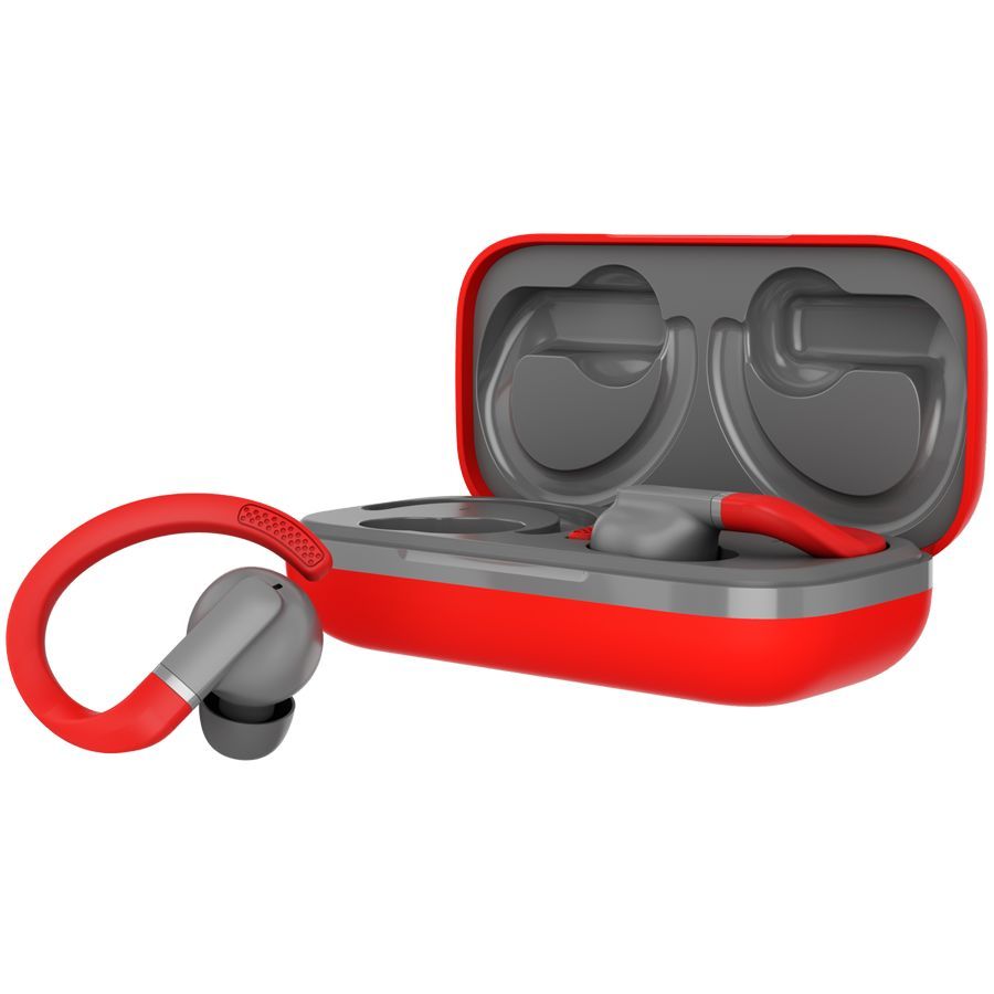 Juhtmevabad kõrvaklapid Canyon  CANYON headset OnRun 11 Sport Wireless charge Red