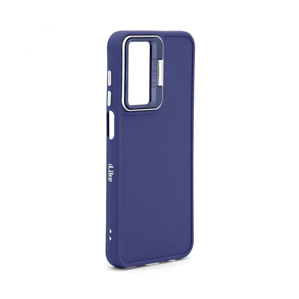 Чехол на заднюю панель iLike Samsung Galaxy A35 Hybrid case With Camera Stand Blue