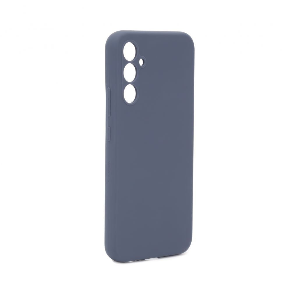 Back panel cover Evelatus Samsung Galaxy A54 Premium Soft Touch Silicone Case Midnight Blue