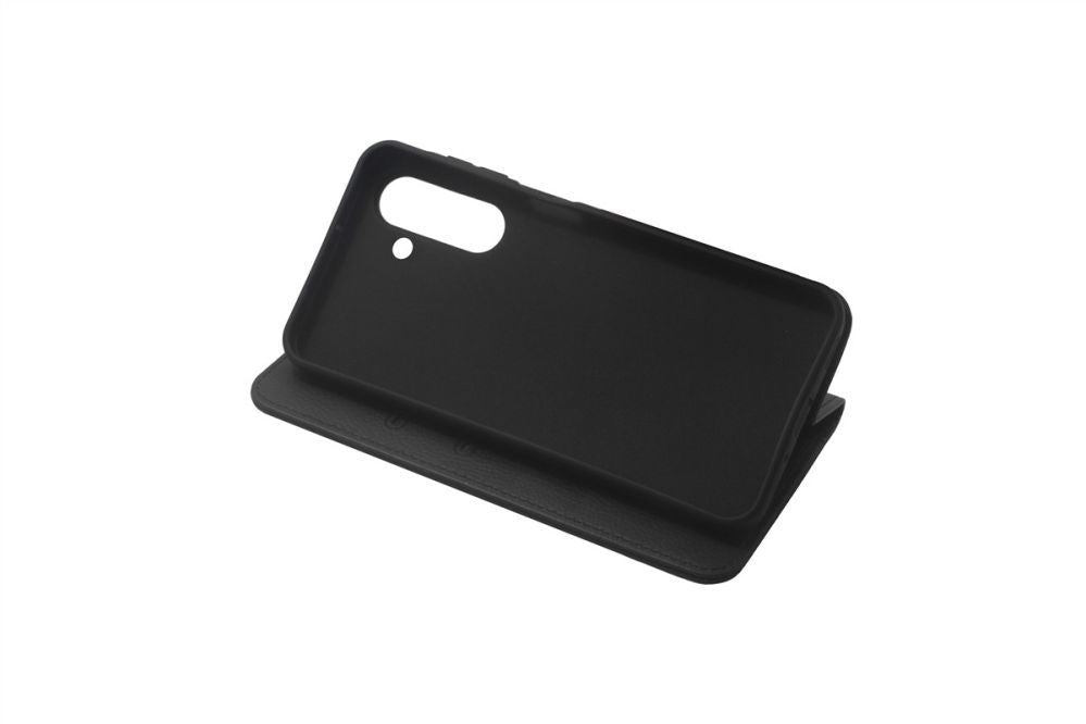 Back panel cover Just Must  JM STAND FLIP CASE for Galaxy A17 Black