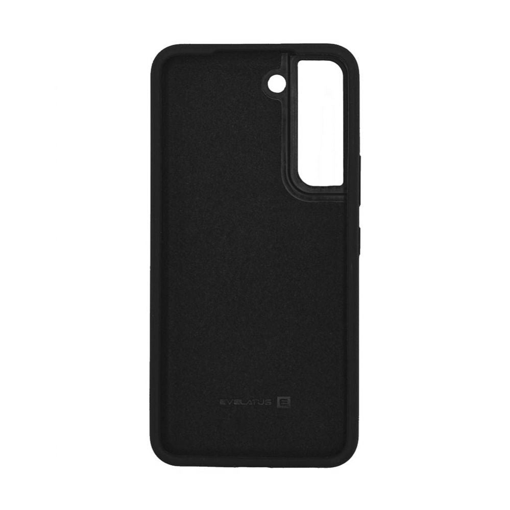 Back panel cover Evelatus Samsung Galaxy S21 Plus Nano Silicone Case Soft Touch TPU Black