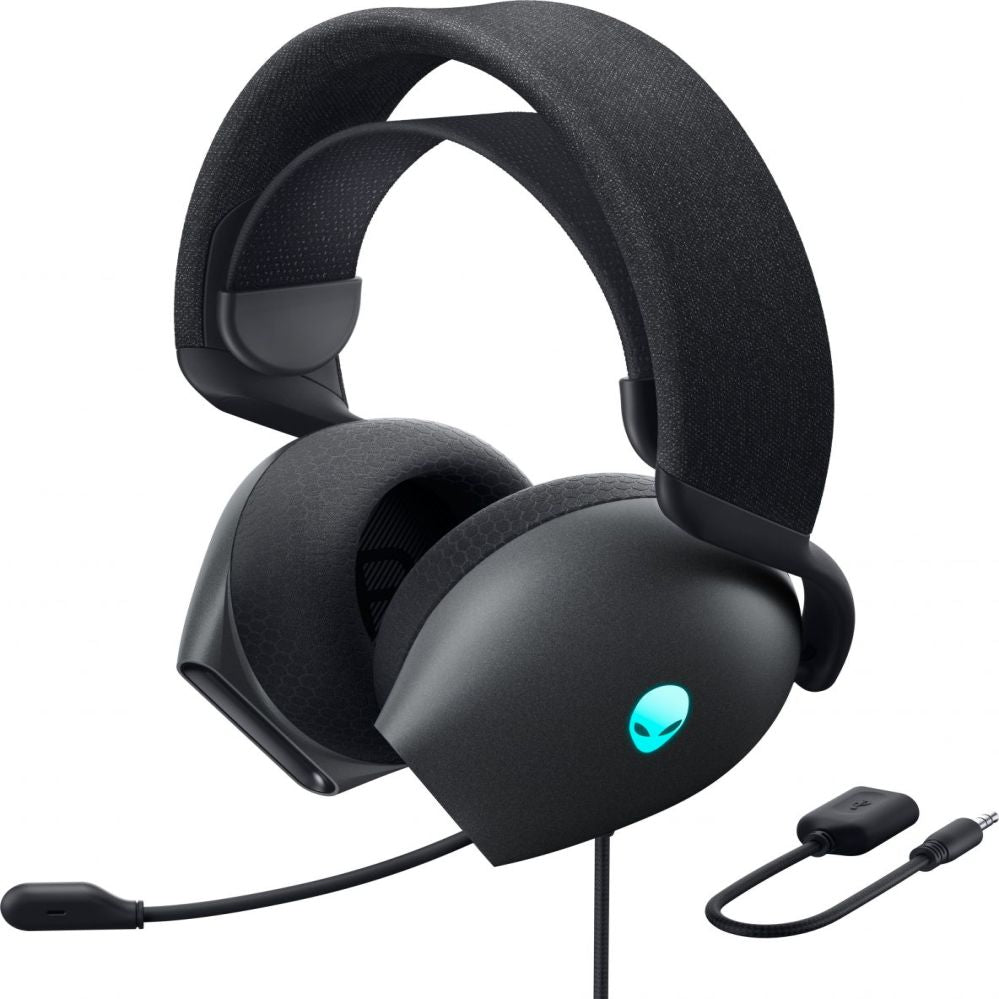 Juhtmevabad kõrvaklapid Dell  Alienware Wired Gaming Headset - AW520H (Dark Side of the Moon)