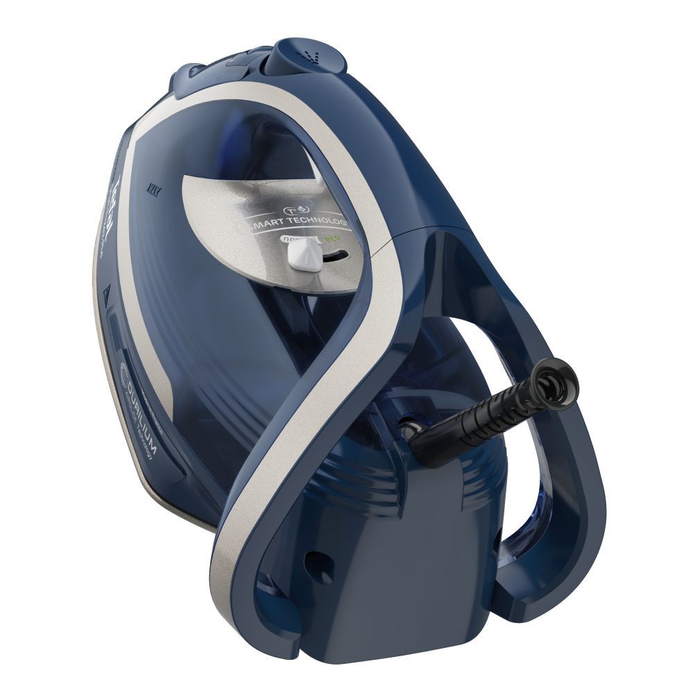 Iron TEFAL  FV6872E0 Steam Iron, 2800 W, Water tank capacity 270 ml, Continuous steam 40 g/min, Blue/Silver