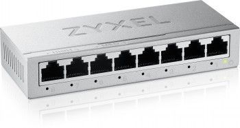 Serverid ZYXEL NETWORKS  ZYXEL GS-108B V5 8-PORT MINI DESKTOP GIGABIT ETHERNET SWITCH (5Y WARRANTY)