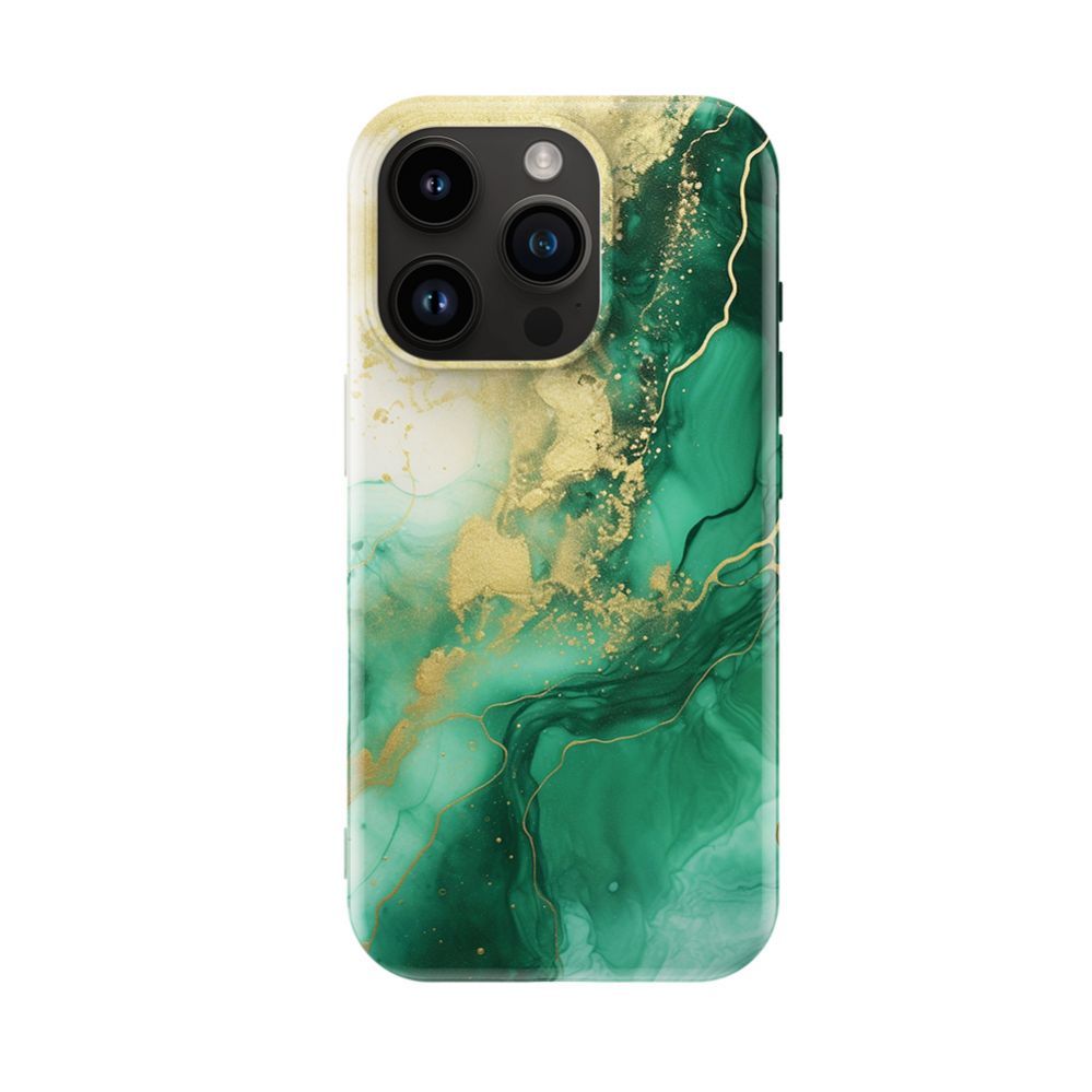 Чехол на заднюю панель Evelatus Apple iPhone 16 Pro Max Slim Shell with Magsafe customized print design Green