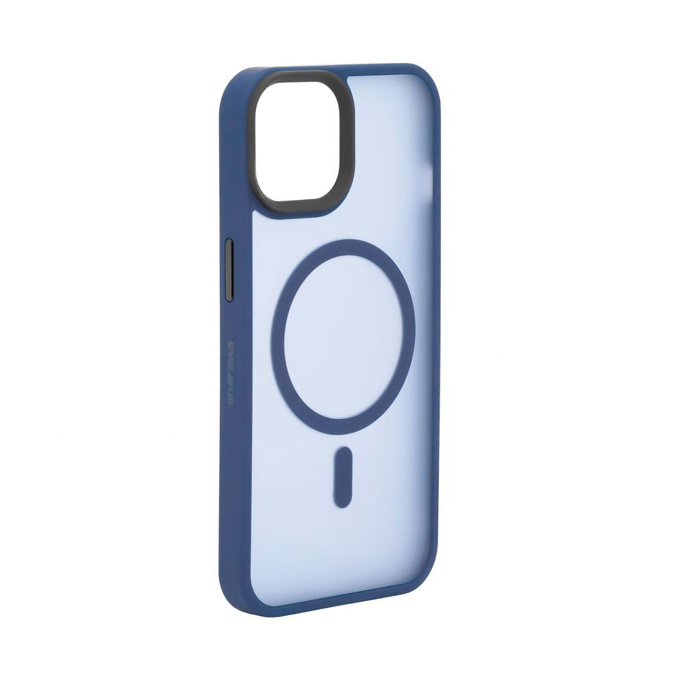 Back panel cover Evelatus Apple iPhone 14 Pro Hybrid Case With MagSafe PC+TPU Blue