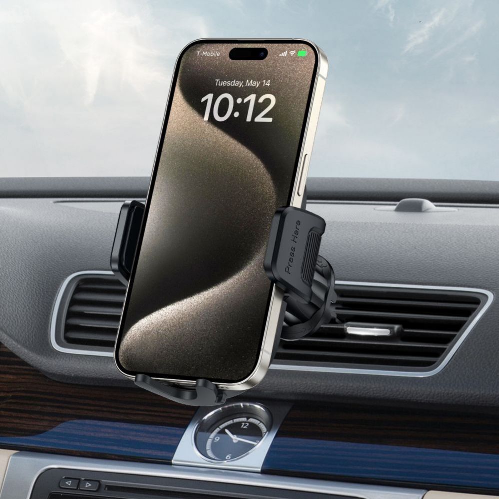 Car holder Tech-Protect Universal Tech-Protect V7 Car Phone Holder for Cockpit/Air Vent - Black