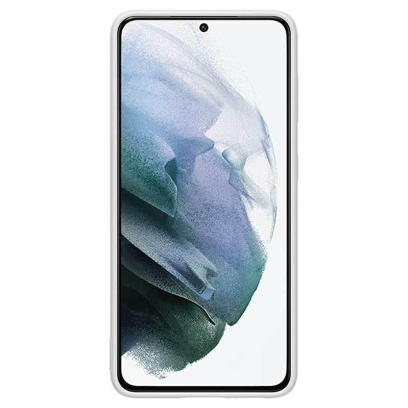 Back panel cover Samsung  Galaxy S21 Plus Silicone Cover Light Gray