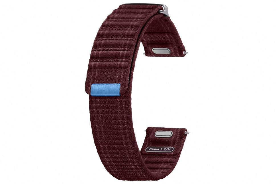 Strap Samsung  SVL30SEEGEU Fabric Band (S/M) Samsung Galaxy Watch7/Watch4, Wine