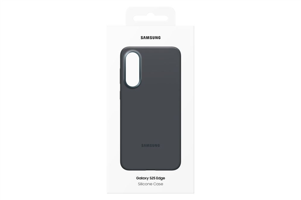 Чехол на заднюю панель Samsung  PS937CBE Silicone Case Samsung S25 Edge, Black