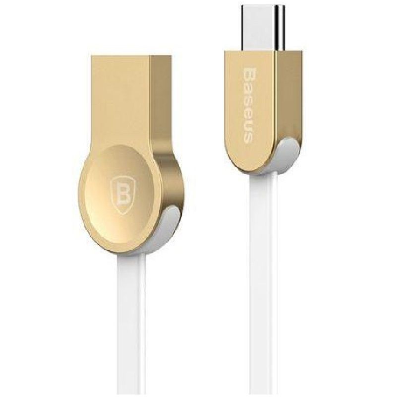 Kaabel Baseus - Keyble Cable (Zinc Alloy) For Type-C CATKB-02 White