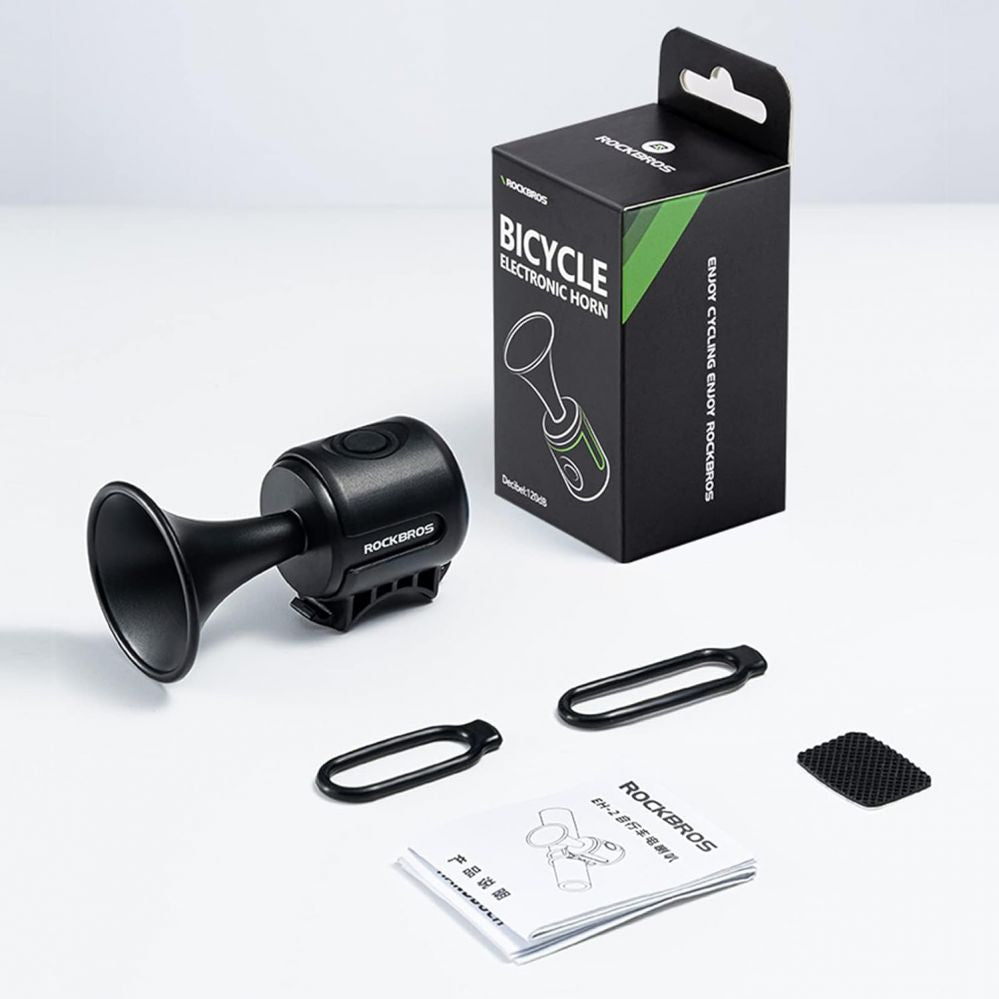 Аксессуар для велосипеда Rockbros  Rockbros 34210002001 electronic bicycle bell - black