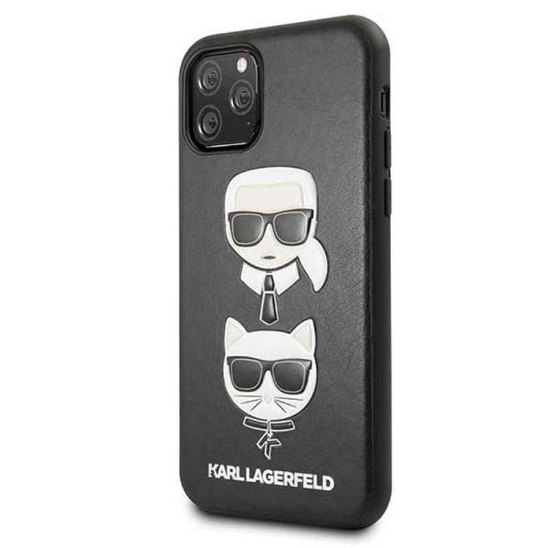 Чехол на заднюю панель Karl Lagerfeld Apple iPhone 11 Pro Karl Lagerfeld and Choupette Cover Black